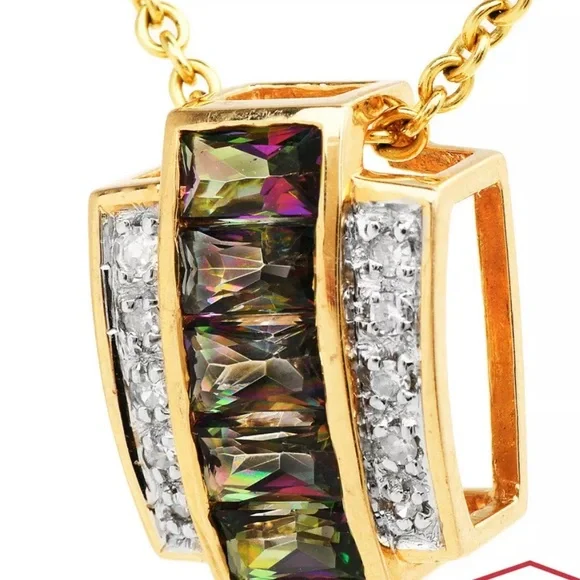 Omega Chain Necklace With Insert Clasp “just necklace “ - Picture 4 of 9